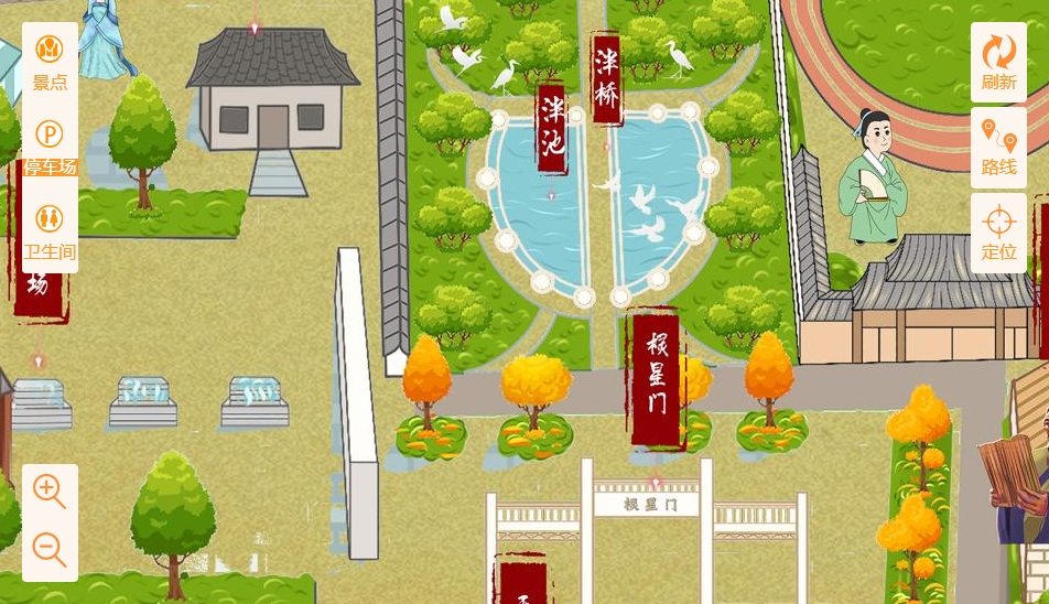 吉隆手绘地图景区语音讲解导览系统：智慧景区建设的基石